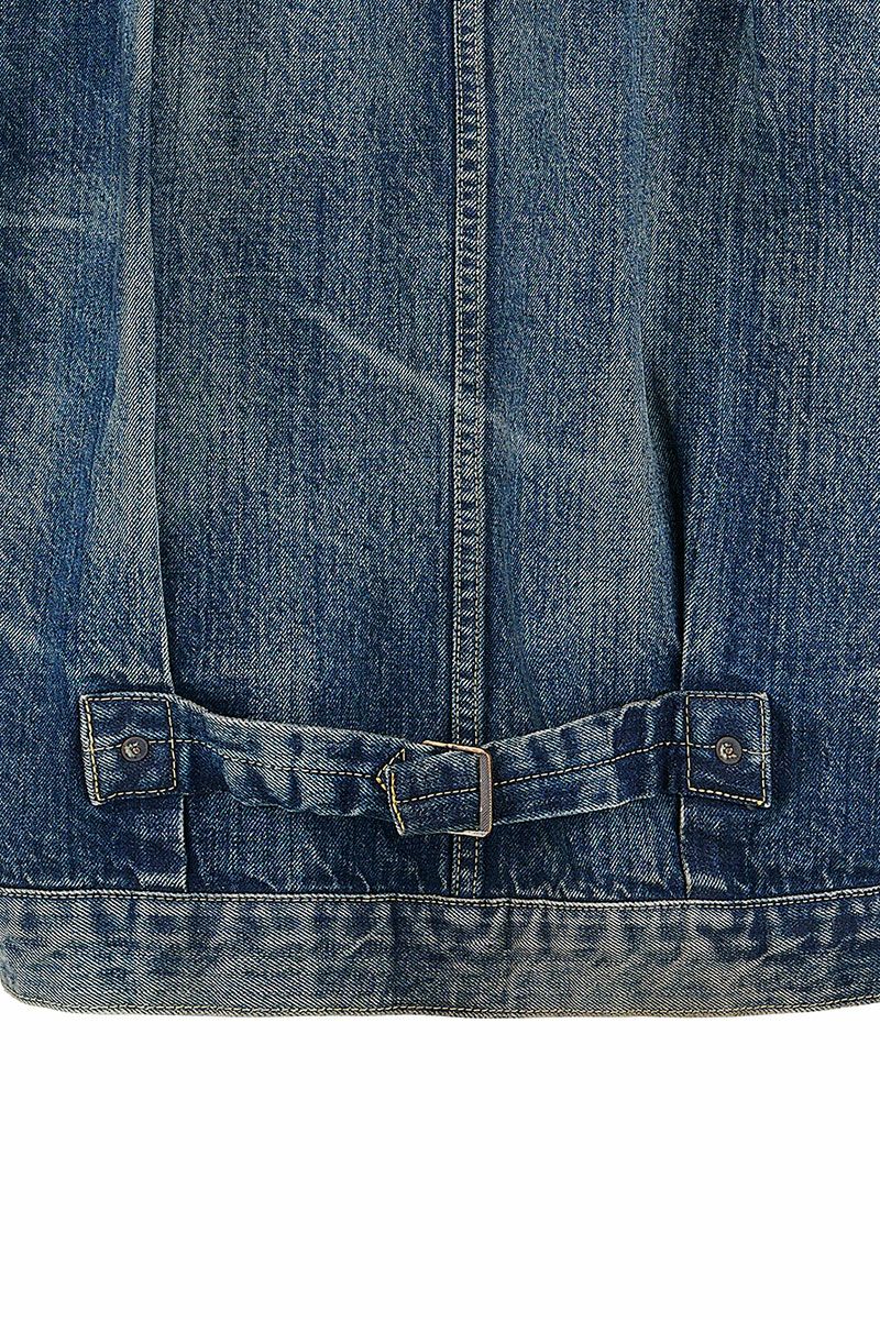 SAINT Mxxxxxx(セントマイケル)SM-HR8-0000-C39 / BJ_DENIM JACKET / DAMAGE / BLUE BerBerJin ベルベルジン デニムジャケット -6