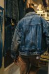 SAINT Mxxxxxx(セントマイケル)SM-HR8-0000-C39 / BJ_DENIM JACKET / DAMAGE / BLUE BerBerJin ベルベルジン デニムジャケット -8