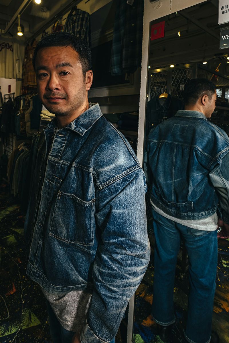 SAINT Mxxxxxx(セントマイケル)SM-HR8-0000-C39 / BJ_DENIM JACKET / DAMAGE / BLUE BerBerJin ベルベルジン デニムジャケット -11