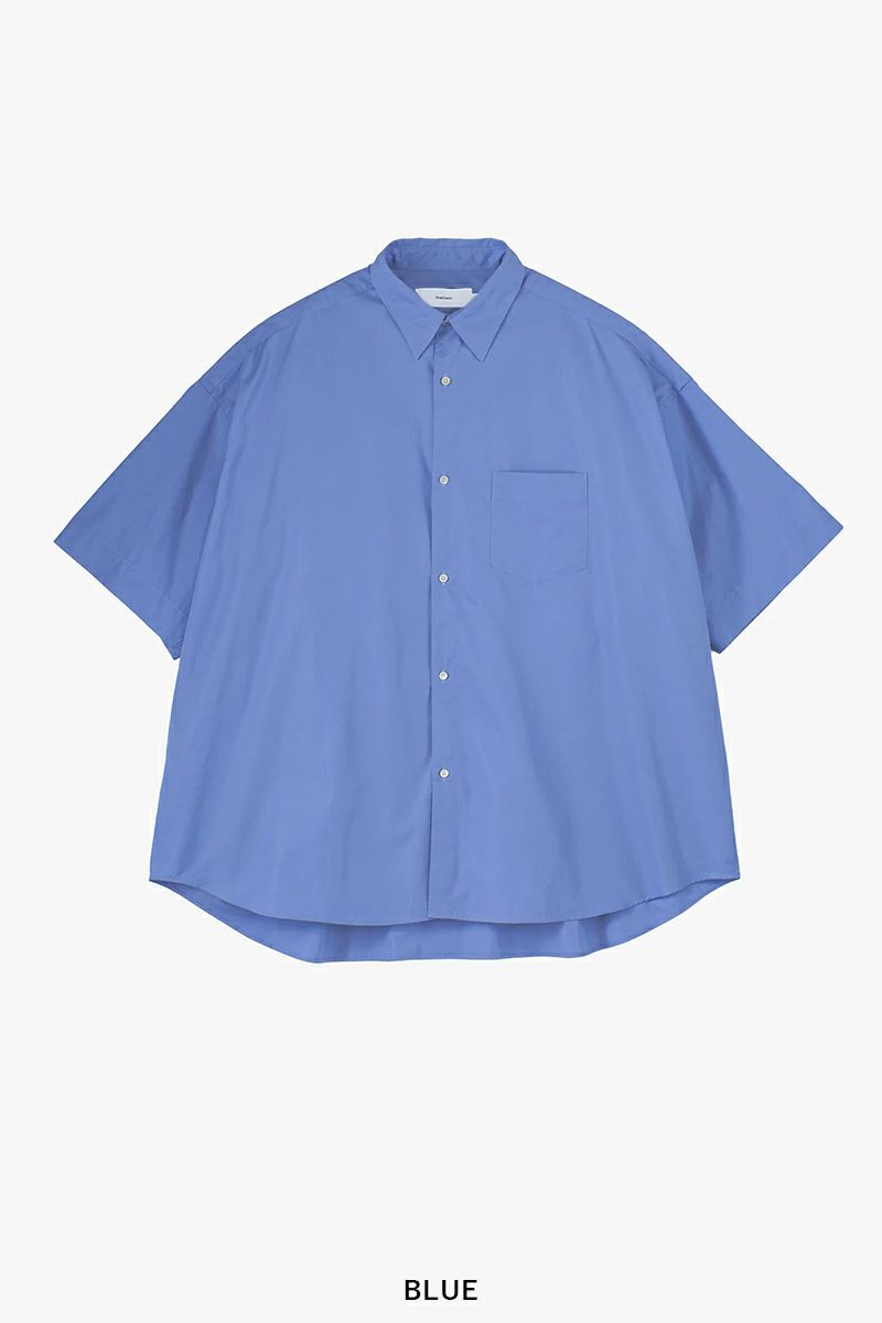 Graphpaper(グラフペーパー)Broad S/S Oversized Regular Collar Shirt ブロードオーバーサイズレギュラーカラー半袖シャツ GM251-50013B -6