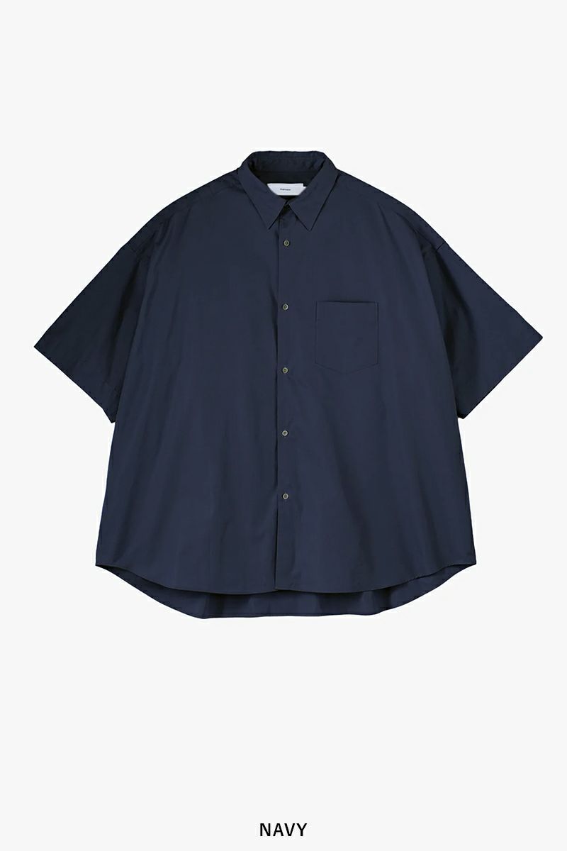 Graphpaper(グラフペーパー)Broad S/S Oversized Regular Collar Shirt ブロードオーバーサイズレギュラーカラー半袖シャツ GM251-50013B -7