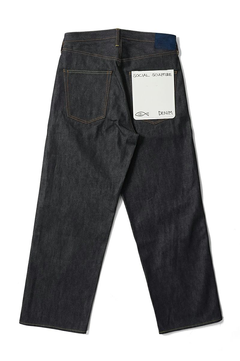 visvim(ビズビム)SOCIAL SCULPTURE 01 EX WD UNWASHED ソーシャルスカルプチャー アンウォッシュド 5ポケットデニム 0125105005003 -15