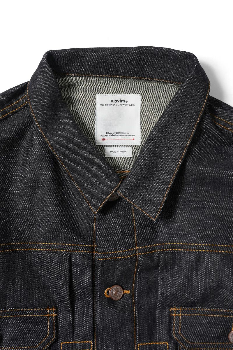 visvim(ビズビム)SS 101X JKT UNWASHED デニムジャケット アンウォッシュド 0125105006001 -16