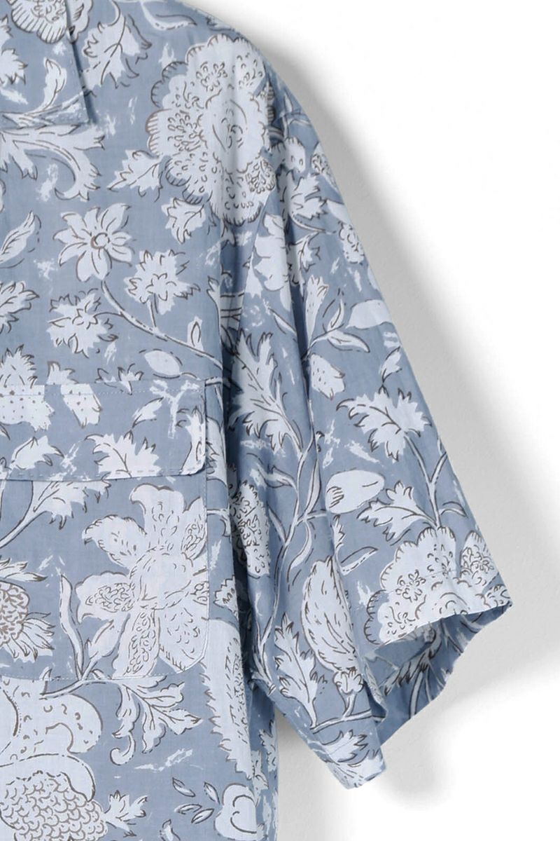 paratrait(パラトレイト)OFFSET OPEN PRINT SHIRTS オフセットオープンプリントシャツ PT25S120 -18