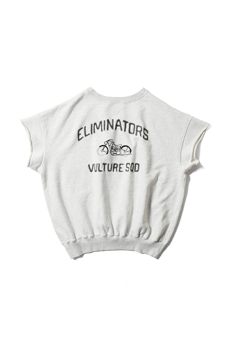 BOWWOW(バウワウ)ELIMINATORS SS SWEATSHIRT エリミネイター半袖スウェットシャツ BW251-ESSS