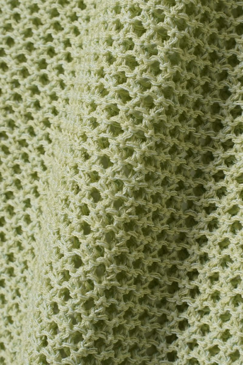 MY___(マイ) CROPPED MESH S/S POLO クロップドメッシュ半袖ポロシャツ 242-61201