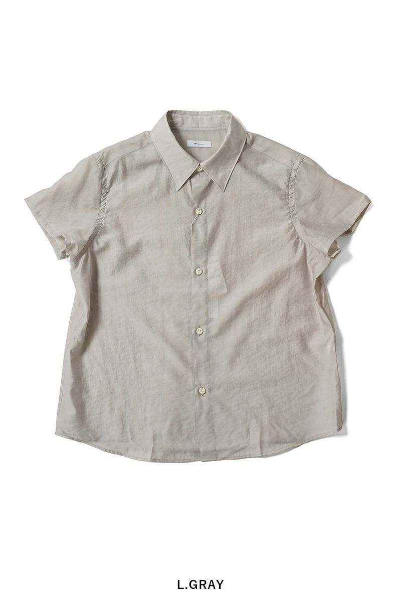 MY___(マイ) FRENCH SS SHIRT フレンチ半袖シャツ 251-61306