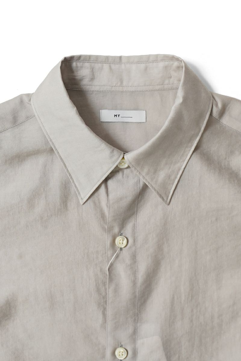 MY___(マイ) FRENCH SS SHIRT フレンチ半袖シャツ 251-61306