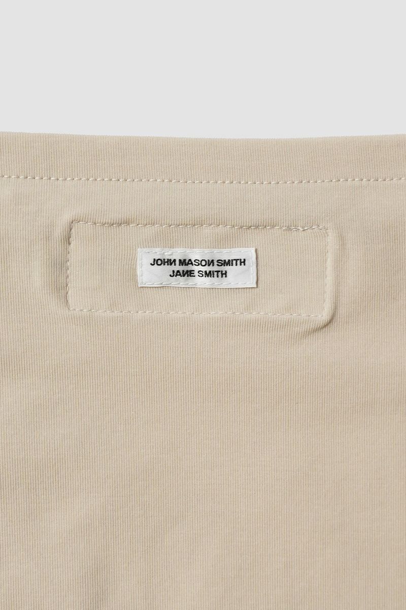 JANE SMITH(ジェーンスミス) COTTON POLYURETHANE OFF SHOULDER HALF SLEEVE TOPS コットンポリウレタンオフショルダーハーフスリーブトップス 25SCT-#809L