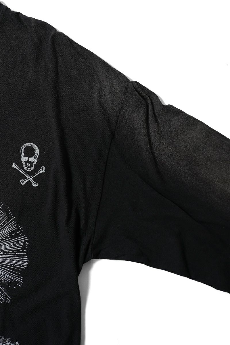 KAMIYA(カミヤ) "ADVERTISING ART" Distressed LS Tee 広告芸術 ディストレスト 長袖Tシャツ G14LT081