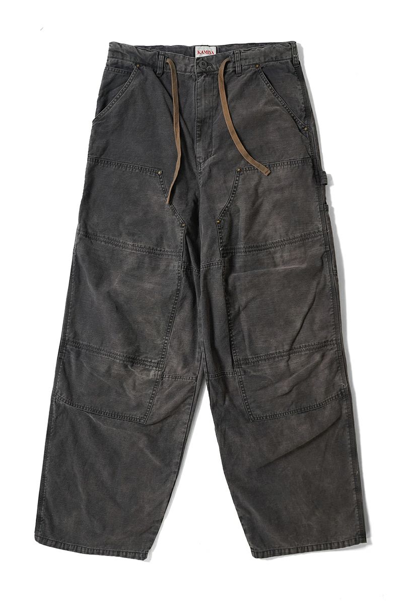 KAMIYA(カミヤ) Stain Painter Pants サテンペインターパンツ G14PT025