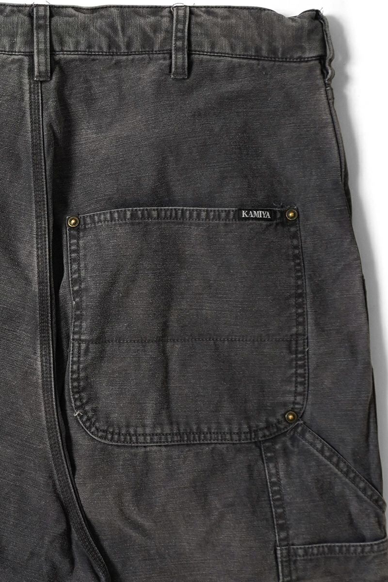 KAMIYA(カミヤ) Stain Painter Pants サテンペインターパンツ G14PT025