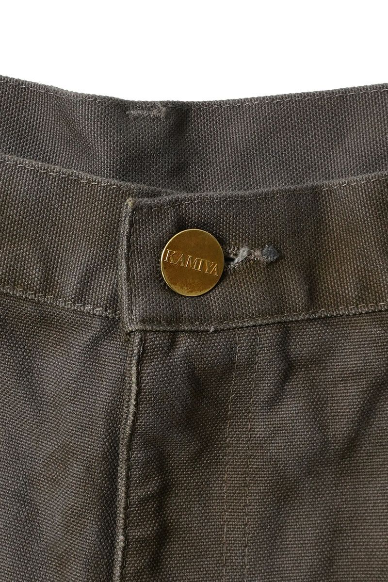 KAMIYA(カミヤ) BORO Duck Painter Wide Bermuda Pants ボロダックペインターワイドバミューダパンツ G14PT093
