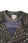 KAMIYA(カミヤ) Trompe I'oeil Print T-Shirt トロンプルイユ プリントTシャツ G14TS028