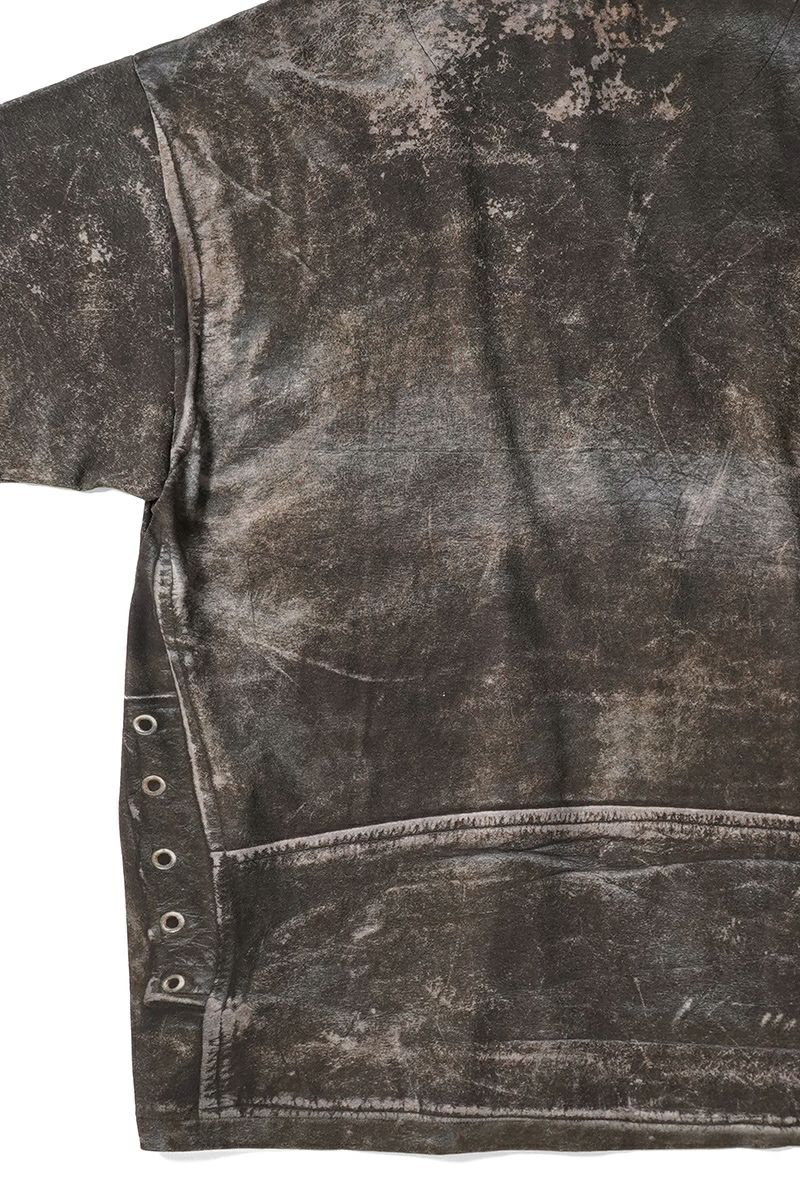 【新品未使用】KAMIYA トロンプルイユTシャツ カミヤ KAMIYA Trompe I'oeil Print T-Shirt （BLACK） -FASCINATE