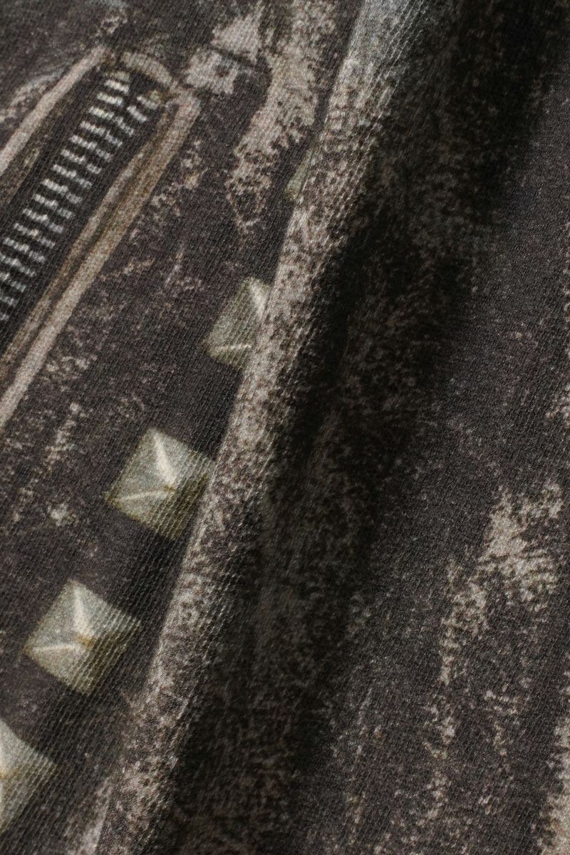 KAMIYA(カミヤ) Trompe I'oeil Print T-Shirt トロンプルイユ プリントTシャツ G14TS028