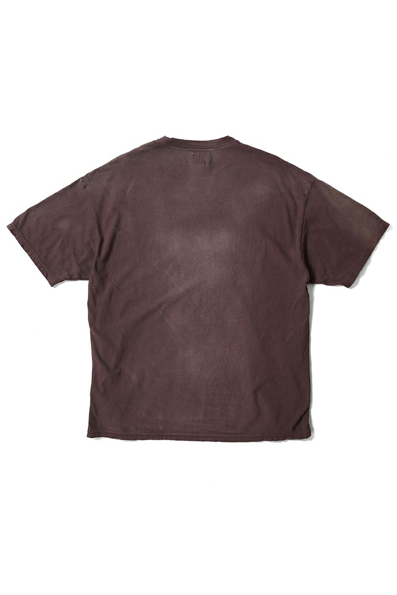 KAMIYA(カミヤ) Distressed Pocket Tee ディストゥレストポケットTシャツ G14TS082
