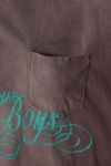 KAMIYA(カミヤ) Distressed Pocket Tee ディストゥレストポケットTシャツ G14TS082