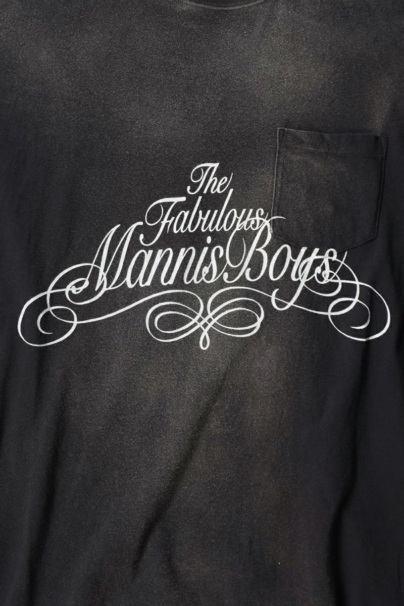 KAMIYA(カミヤ) Distressed Pocket Tee ディストゥレストポケットTシャツ G14TS082