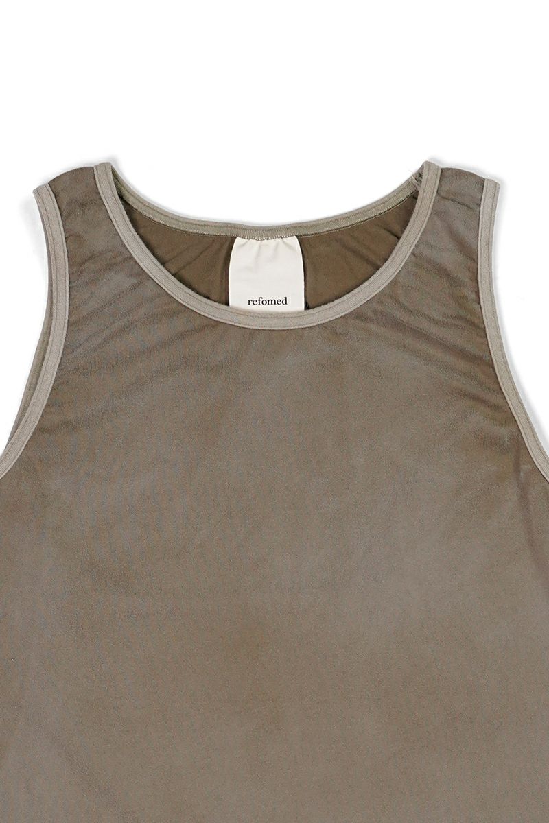 refomed(リフォメッド) 10 WASH TANK TOP 10ウォッシュタンクトップ RECU-038