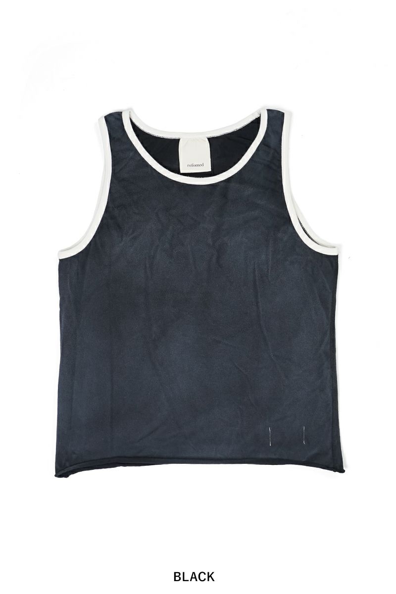 refomed(リフォメッド) 10 WASH TANK TOP 10ウォッシュタンクトップ RECU-038