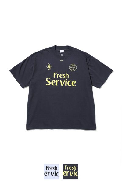 FreshService(フレッシュサービス) CORPORATE PRINTED S/S TEE "FOOTBALL" コーポレートプリントTシャツ フットボール FSC251-70185