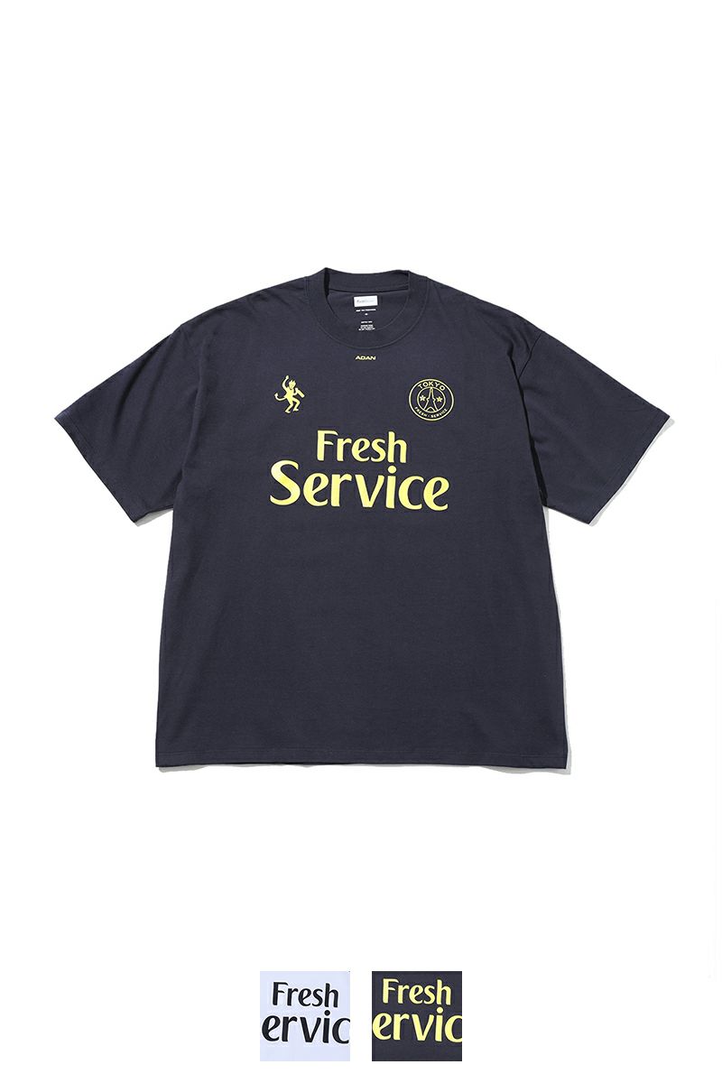 FreshService(フレッシュサービス) CORPORATE PRINTED S/S TEE "FOOTBALL" コーポレートプリントTシャツ フットボール FSC251-70185