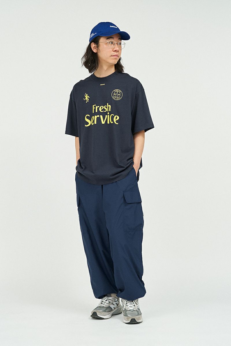 FreshService(フレッシュサービス) CORPORATE PRINTED S/S TEE "FOOTBALL" コーポレートプリントTシャツ フットボール FSC251-70185