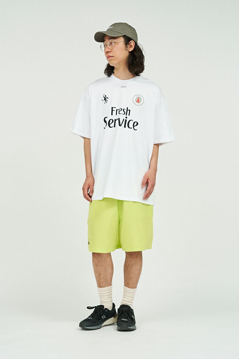 FreshService(フレッシュサービス) CORPORATE PRINTED S/S TEE "FOOTBALL" コーポレートプリントTシャツ フットボール FSC251-70185