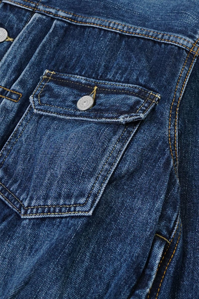 visvim(ビズビム)SS 101X JKT DMGD-1010 デニムジャケット 0125105006003