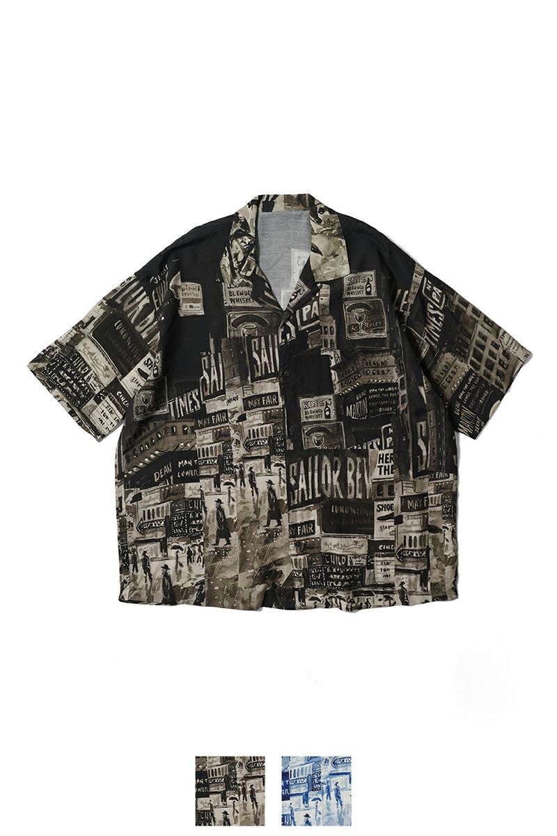 Porter Classic(ポータークラシック) ALOHA SHIRT TIMES SQUARE アロハシャツタイムズスクエア PC-024-3275