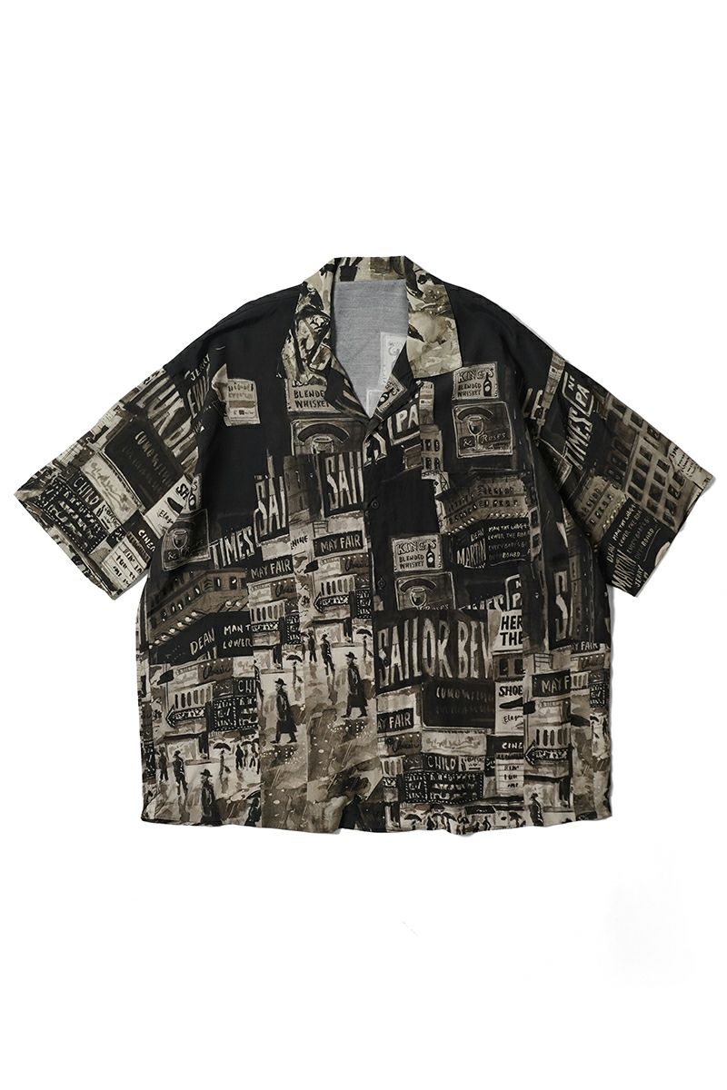 Porter Classic(ポータークラシック) ALOHA SHIRT TIMES SQUARE アロハシャツタイムズスクエア PC-024-3275