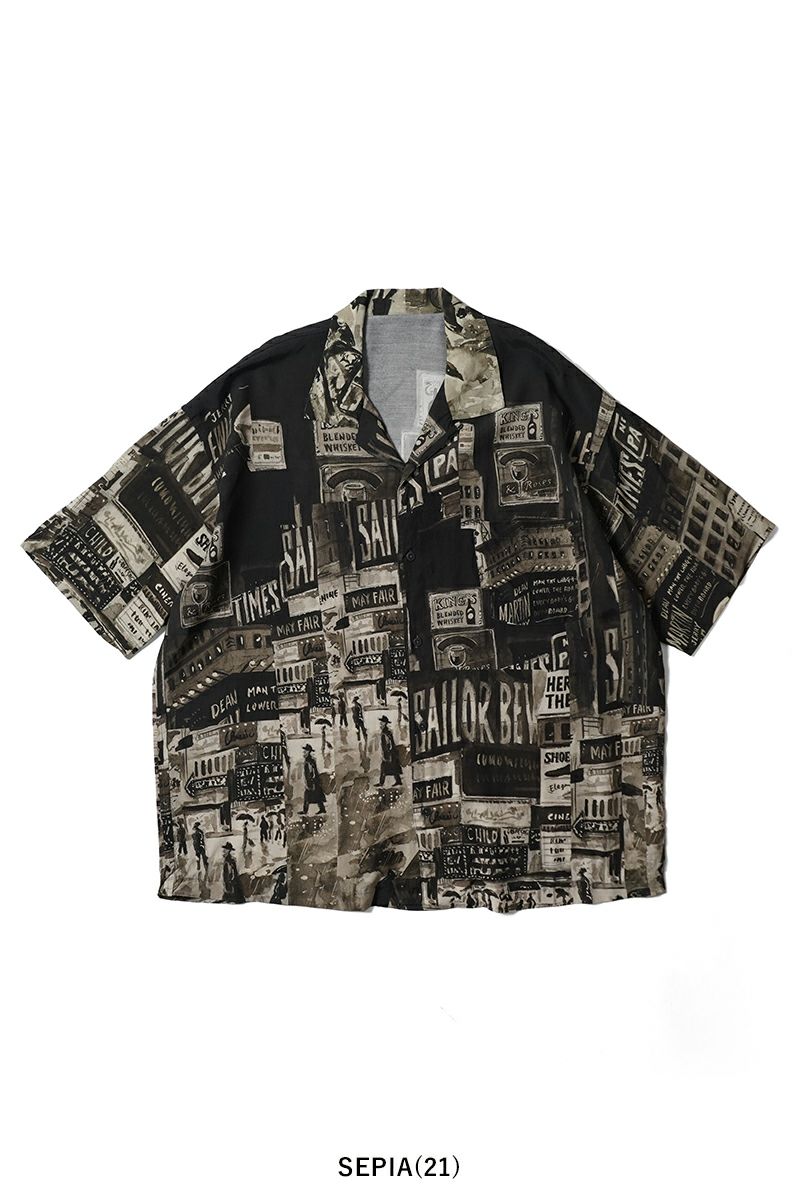 Porter Classic(ポータークラシック) ALOHA SHIRT TIMES SQUARE アロハシャツタイムズスクエア PC-024-3275