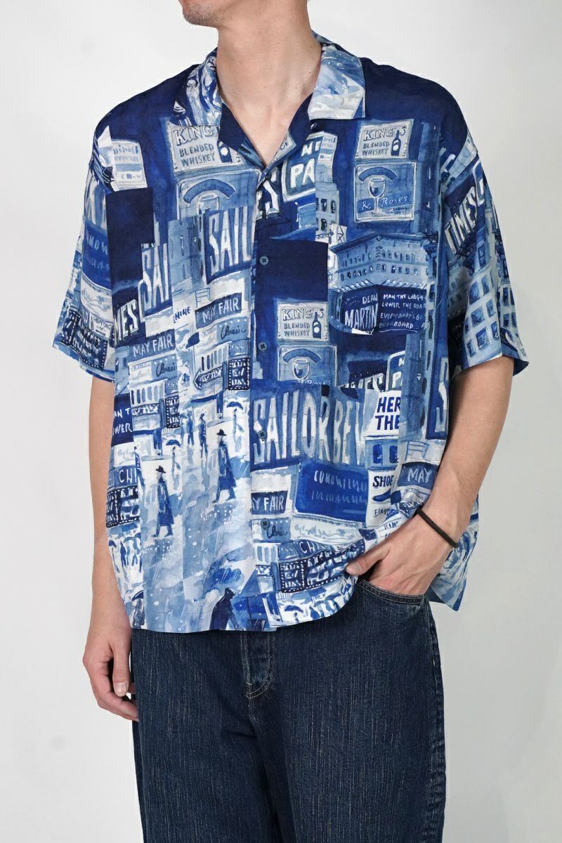 Porter Classic(ポータークラシック) ALOHA SHIRT TIMES SQUARE アロハシャツタイムズスクエア PC-024-3275