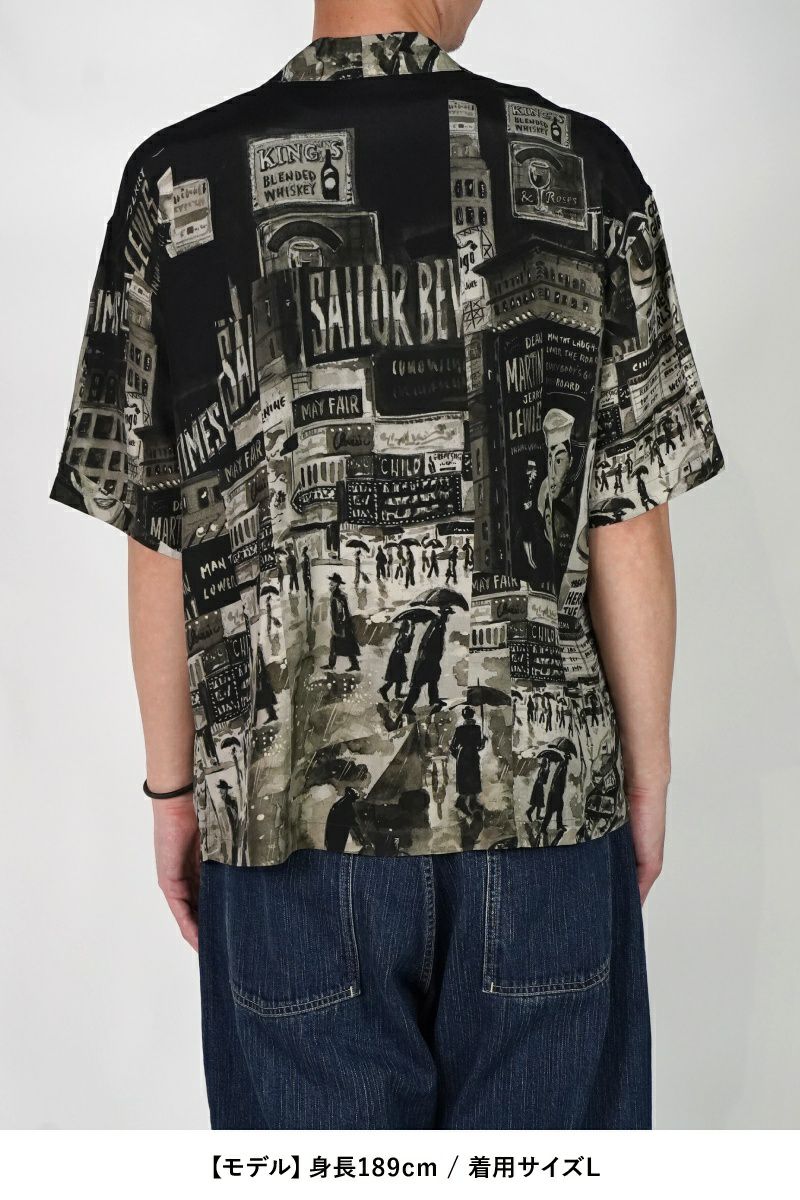Porter Classic(ポータークラシック) ALOHA SHIRT TIMES SQUARE アロハシャツタイムズスクエア PC-024-3275