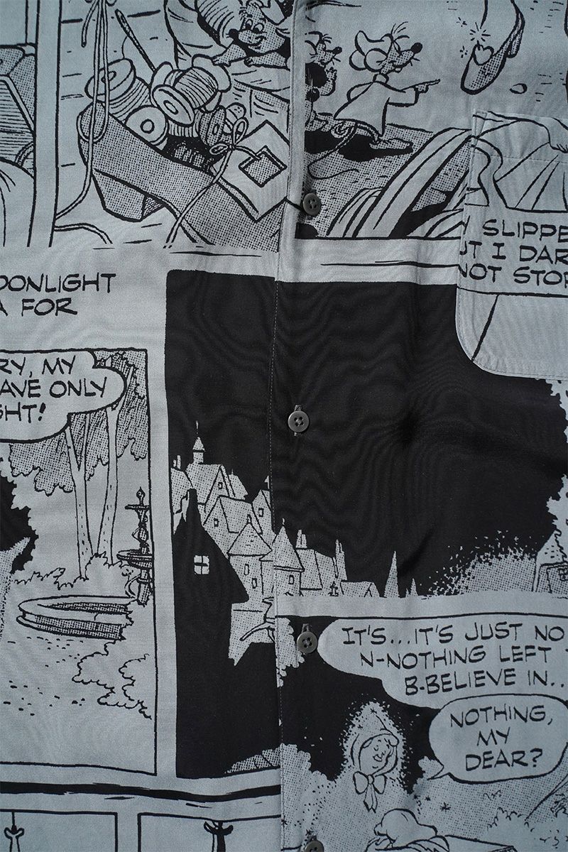 Porter Classic(ポータークラシック) DISNEY VC PC ALOHA COLLECTION ALOHA SHIRT CINDERELLA ディズニーポータークラシックアロハコレクション アロハシャツシンデレラ PC-024-3285