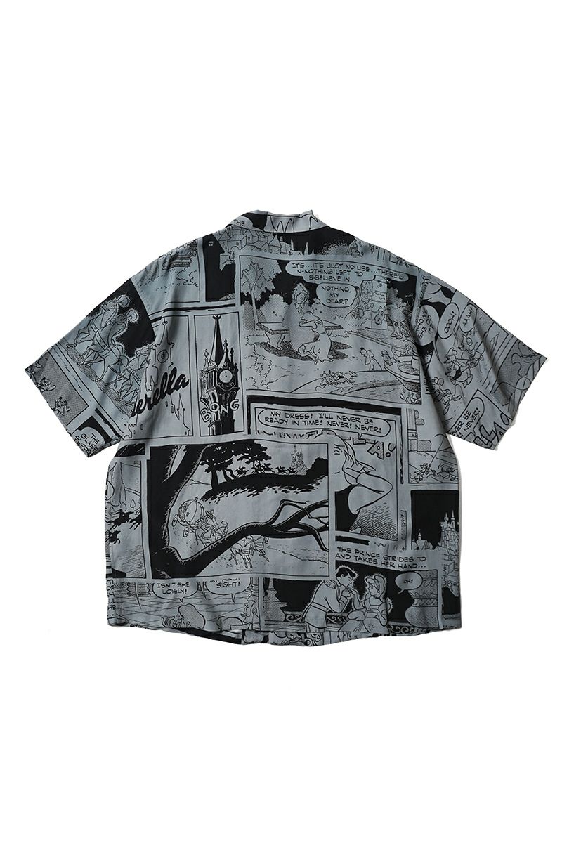 Porter Classic(ポータークラシック) DISNEY VC PC ALOHA COLLECTION ALOHA SHIRT CINDERELLA ディズニーポータークラシックアロハコレクション アロハシャツシンデレラ PC-024-3285