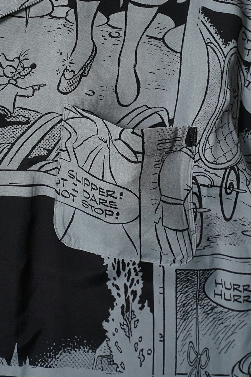 Porter Classic(ポータークラシック) DISNEY VC PC ALOHA COLLECTION ALOHA SHIRT CINDERELLA ディズニーポータークラシックアロハコレクション アロハシャツシンデレラ PC-024-3285