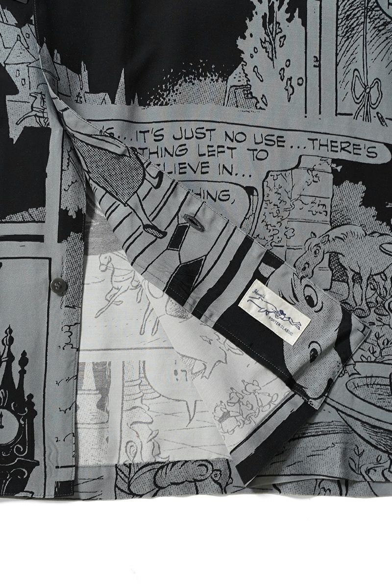 Porter Classic(ポータークラシック) DISNEY VC PC ALOHA COLLECTION ALOHA SHIRT CINDERELLA ディズニーポータークラシックアロハコレクション アロハシャツシンデレラ PC-024-3285