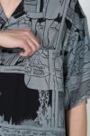 Porter Classic(ポータークラシック) DISNEY VC PC ALOHA COLLECTION ALOHA SHIRT CINDERELLA ディズニーポータークラシックアロハコレクション アロハシャツシンデレラ PC-024-3285