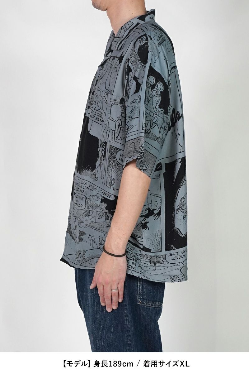 Porter Classic(ポータークラシック) DISNEY VC PC ALOHA COLLECTION ALOHA SHIRT CINDERELLA ディズニーポータークラシックアロハコレクション アロハシャツシンデレラ PC-024-3285