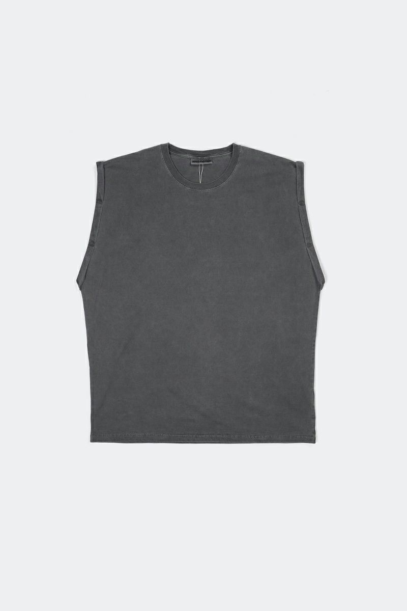 SOFTHYPHEN(ソフトハイフン) PIGMENT DYED ROLLED SLEEVE TEE ピグメント染めロールスリーブTシャツ MGMCT251506