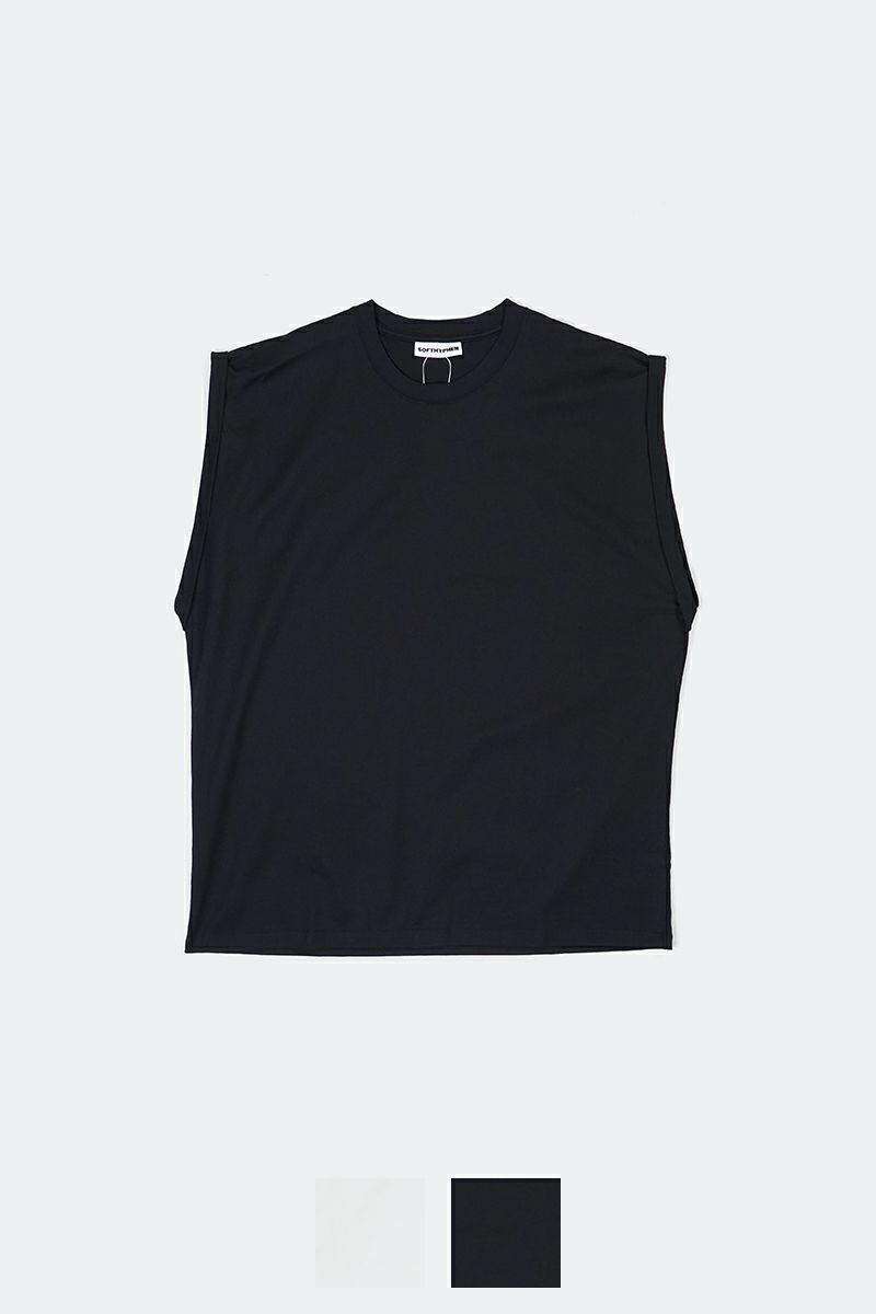 SOFTHYPHEN(ソフトハイフン) ROLLED SLEEVE TEE ロールスリーブTシャツ MGMCT251516