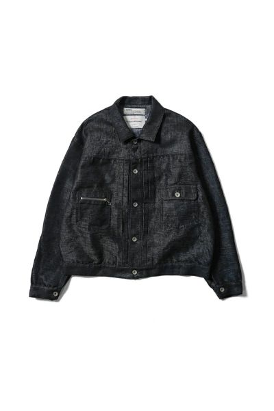 DAIRIKU(ダイリク) Linen 2PKT Denim Jacket リネン2ポケットデニムジャケット 25SS L-DNM-1
