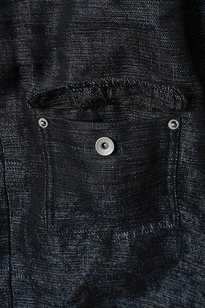 DAIRIKU(ダイリク) Linen 2PKT Denim Jacket リネン2ポケットデニムジャケット 25SS L-DNM-1