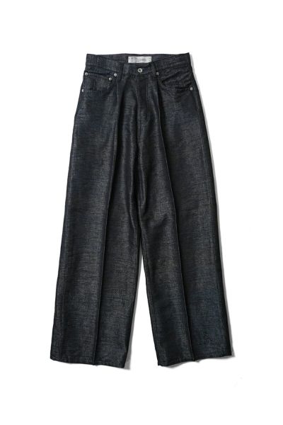 DAIRIKU(ダイリク) "Wide" Linen Denim Pants ワイドリネンデニムパンツ 25SS L-DNM-3