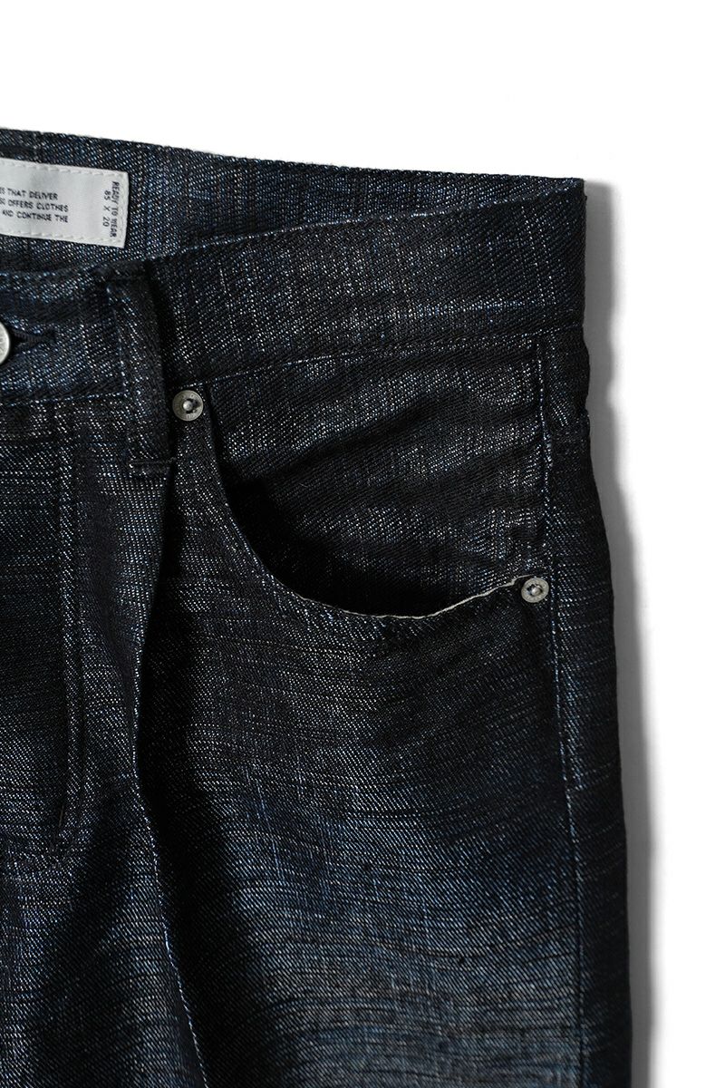 DAIRIKU(ダイリク) "Wide" Linen Denim Pants ワイドリネンデニムパンツ 25SS L-DNM-3