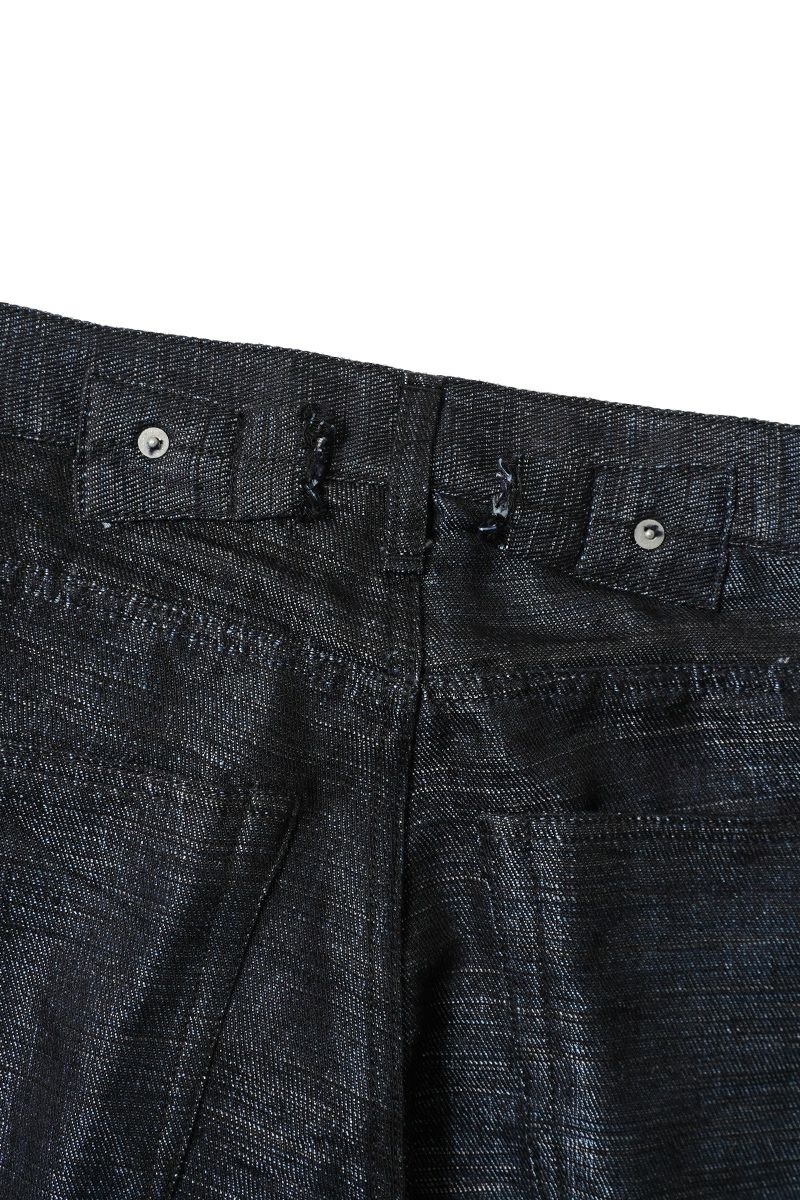 DAIRIKU(ダイリク) "Wide" Linen Denim Pants ワイドリネンデニムパンツ 25SS L-DNM-3