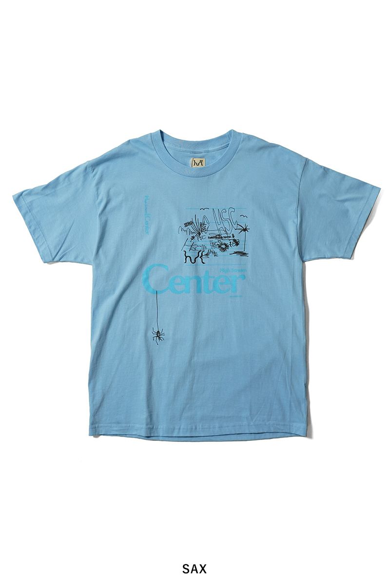 High Scream Center(ハイスクリームセンター) CENTER TEE センターTシャツ HSC25SS-CT09