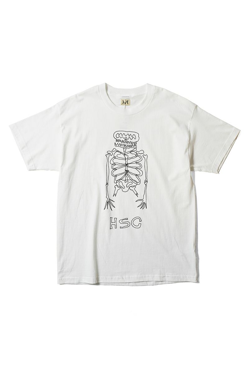  High Scream Center(ハイスクリームセンター) SKELETON TEE スケルトンTシャツ HSC25SS-CT14